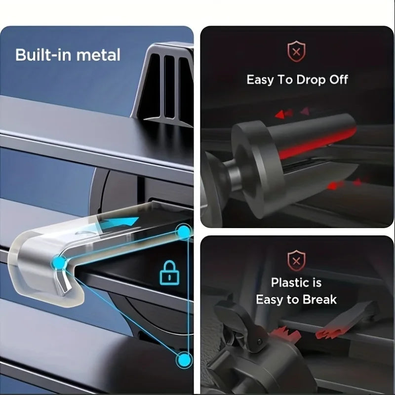 Autotelefon halter Auto Entlüftung sclip halterung Mobile Cell Stand Smartphone GPS-Unterstützung für 4, 5-6, 5-Zoll-Mobilgeräte