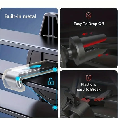 Autotelefon halter Auto Entlüftung sclip halterung Mobile Cell Stand Smartphone GPS-Unterstützung für 4, 5-6, 5-Zoll-Mobilgeräte