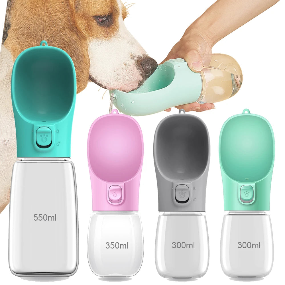 Hundewasserflasche für Haustiere, Hunde, Katzen, Wasserspender, Schüsseln, Outdoor-Reisen, auslaufsicher, für Welpen, Trinkbehälter, Mops, Chihuahua, Labrador